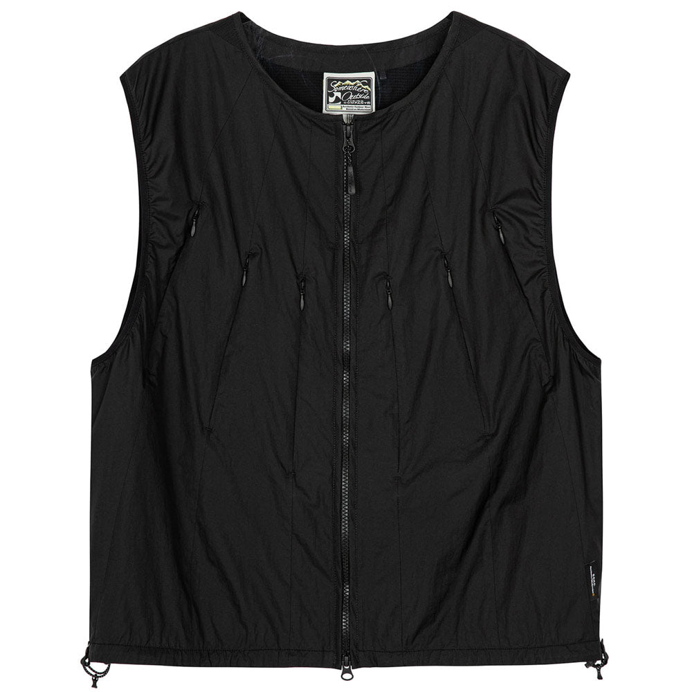 Somewhere Outside Hiking Company | Ventilation Zip Vest 'Black