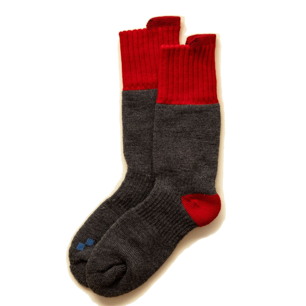 William Ellery X Hatchet Supply Red Tops Socks