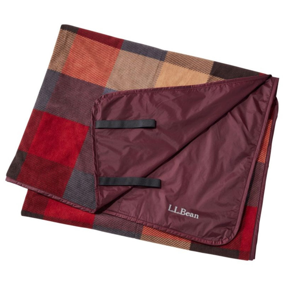 Plaid Ll Bean Camp Blanket Waterproof Outdoor Blanket Print