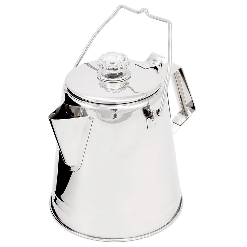 glacier kettle 1l gsi outdoors GSI Outdoors Glacier Stainless 8 Cup Coffee Percolator