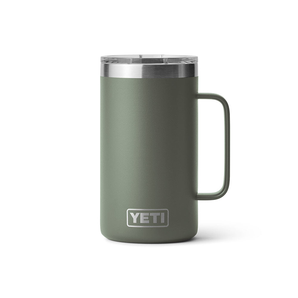 Yeti 24 oz. Rambler Mug with Magslider Lid, Camp Green