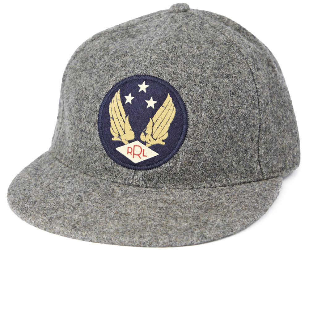 Wool Felt Adjustable Ball Cap W/ Wing Logo 'Grey' – Hatchet