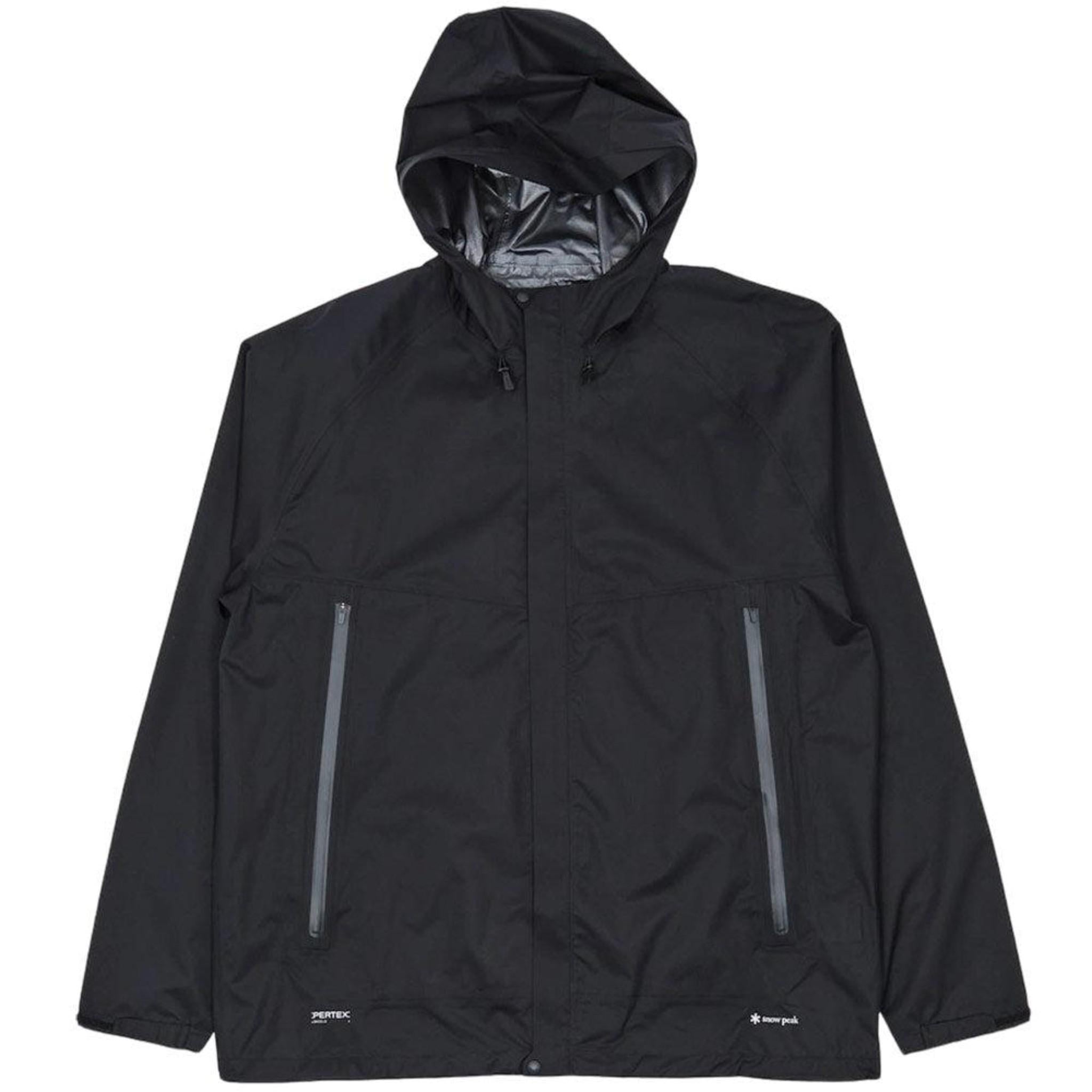 Snow Peak Pertex Weatherproof Jacket 'Black' – Hatchet Outdoor