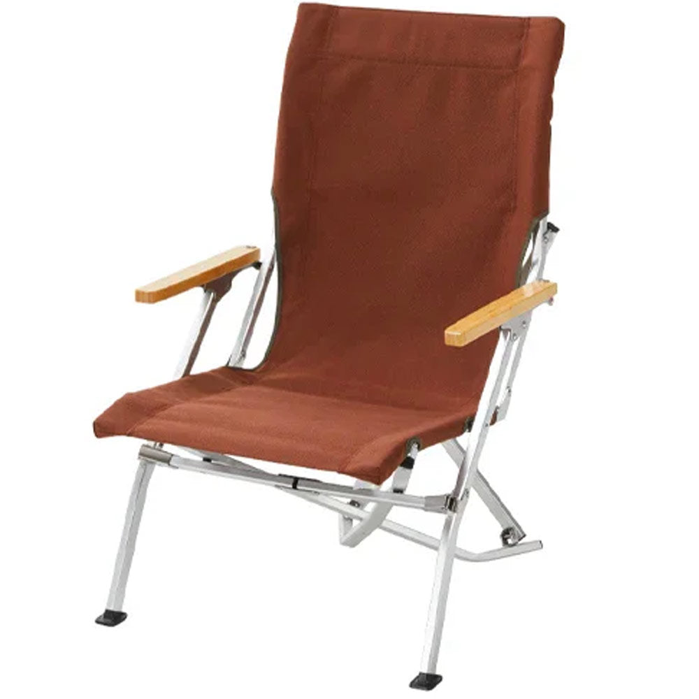 Snow Peak | Low Beach Chair 'Brown' – Hatchet Outdoor Supply Co.
