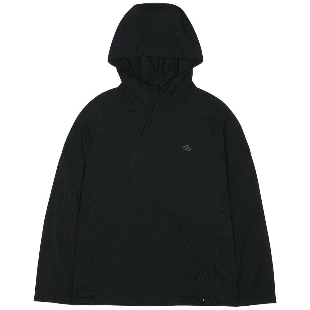 あ*あ様 SAN SAN GEAR LONG SLEEVES HOODIE San San Gear | Wave Long Sleeve 'Black' – Hatchet Outdoor Supply Co.