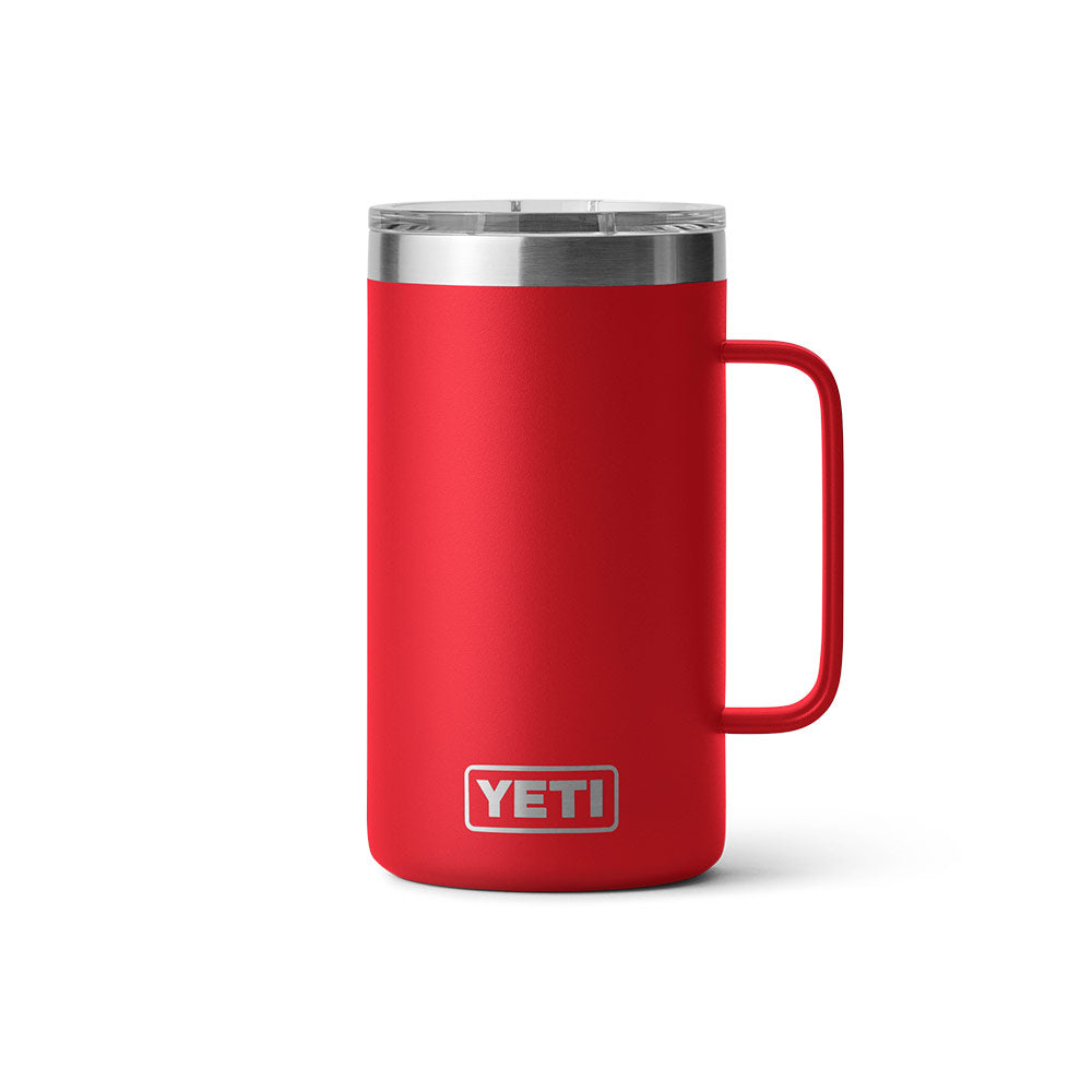 New Yeti 24 oz. Rambler Mug comparison with regular mug 