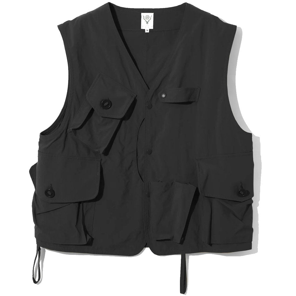 Tenkara Vest Nylon Oxford 'Black' Hatchet Outdoor Supply Co.