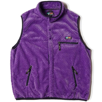 Poppy Thermal Fleece Vest 'Lavender'