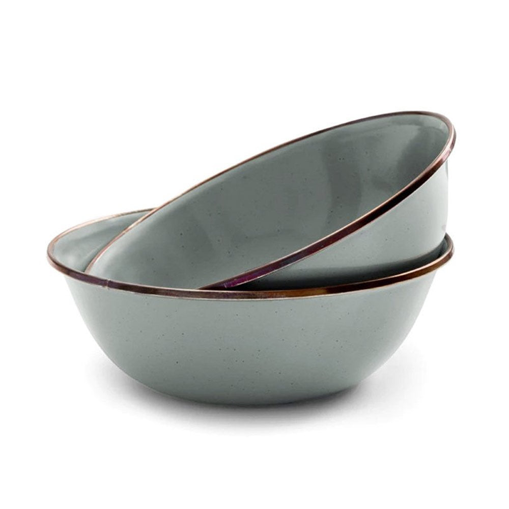 Barebones - Enamel Mixing Bowl Set - Eggshell