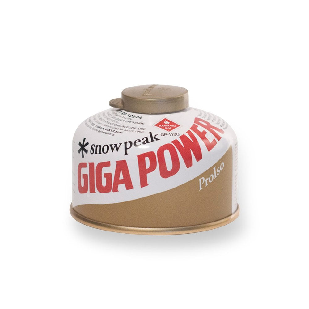 Snow Peak | Giga Power Fuel 250 Gold – Hatchet Outdoor Supply Co.