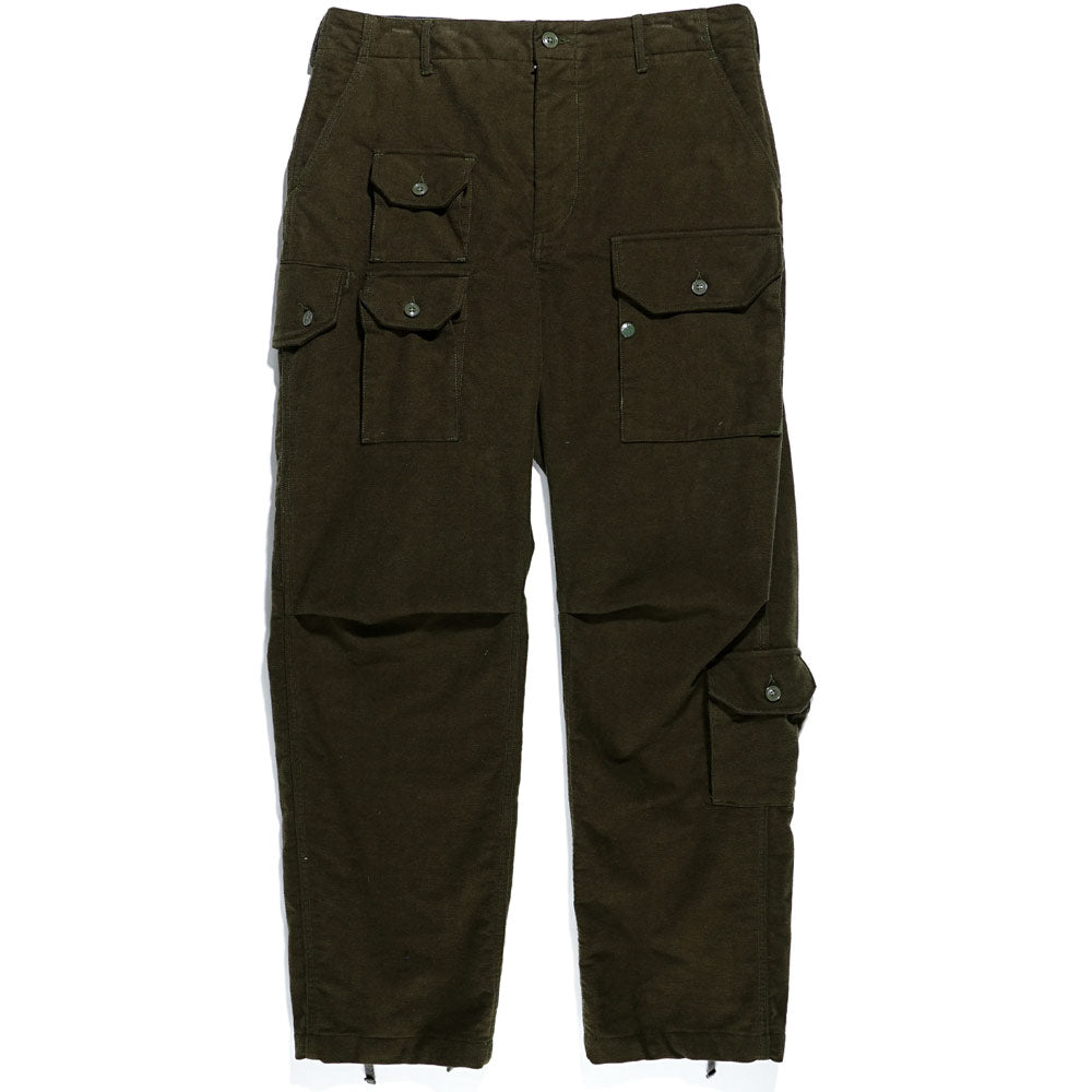 Flight Pant 'Olive Cotton Moleskin'