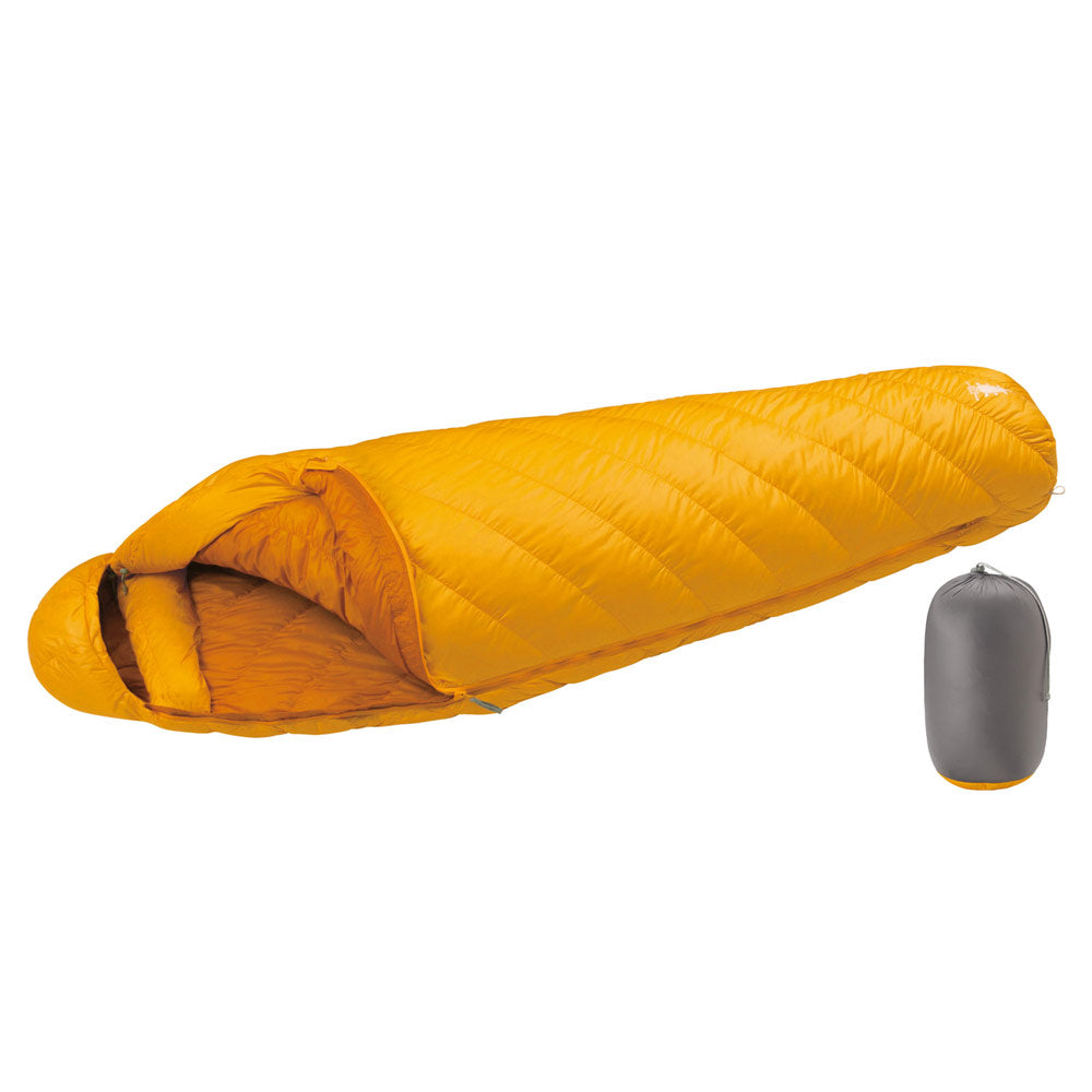 Sacco A Pelo Montbell Down Hugger 650 #3 - Piumino D'Oca, Colore Balsamo, Leggero