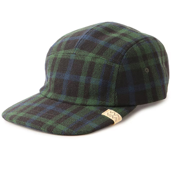 Visvim | Camp Cap Buffalo Check 'Green' – Hatchet Outdoor Supply Co.