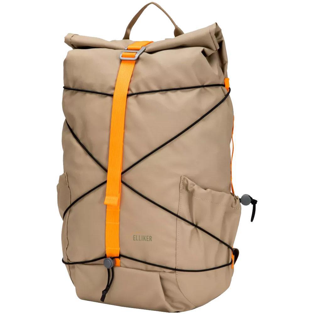 ELLIKER | Dayle Roll Top Backpack 21/25L 'Sand'