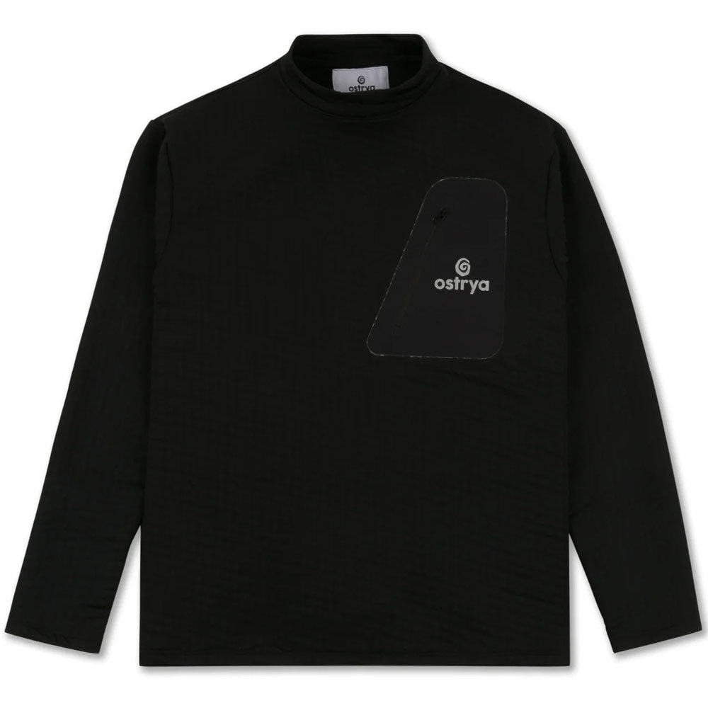 Tessellate Fleece Sweater 'Black'
