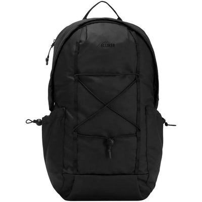 ELLIKER | Kiln Hooded Zip Top Backpack 22L 'Black'