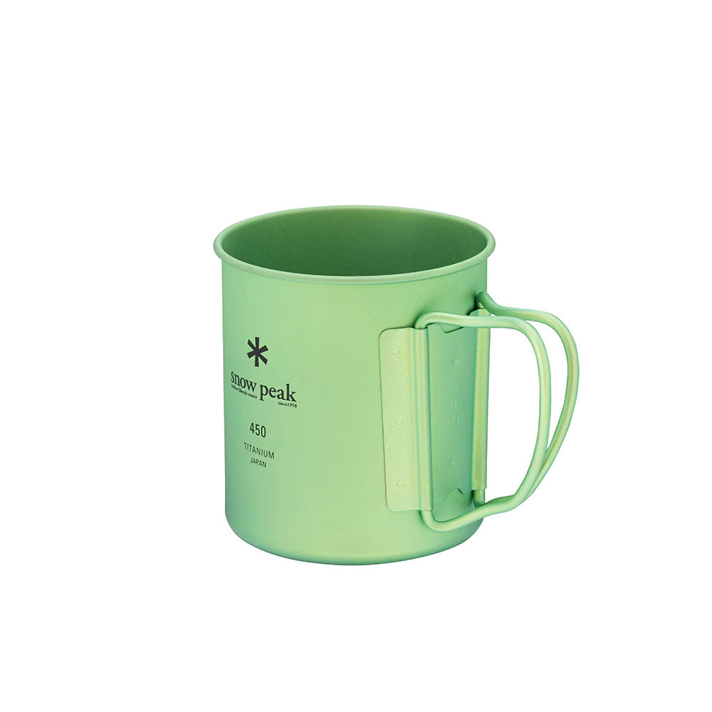 Ti-Single 450 Anodized Cup 'Green'