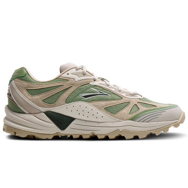 BROOKS | Cascadia 1 Sneakers 'Green / Gray / Moonbeam' – Hatchet