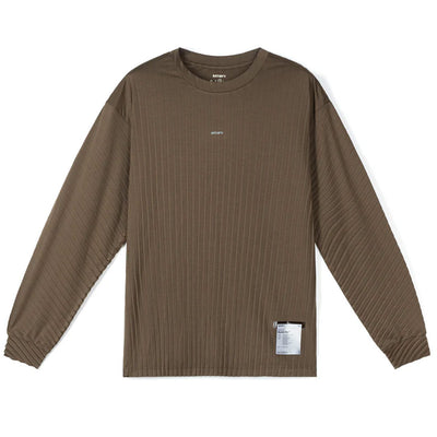 SATISFY | Auralite™ Pleated Long Tee 'Olive'