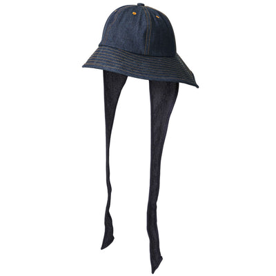 Denim Earmuff Hat 'Indigo Navy'