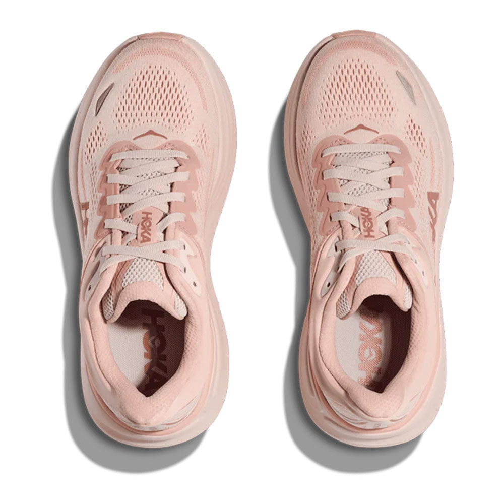 HOKA | Women's Bondi 9 Shoes 'Rose Latte / Rose Cream'