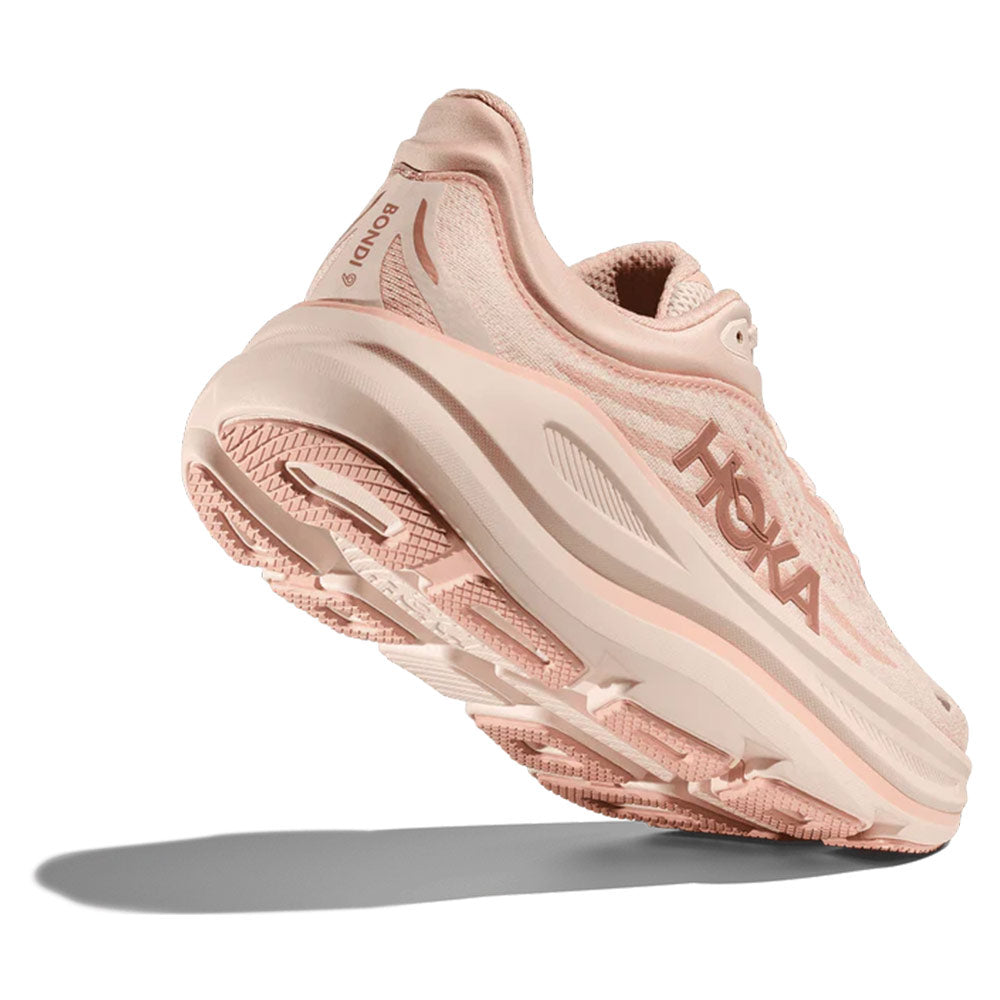 HOKA | Women's Bondi 9 Shoes 'Rose Latte / Rose Cream'