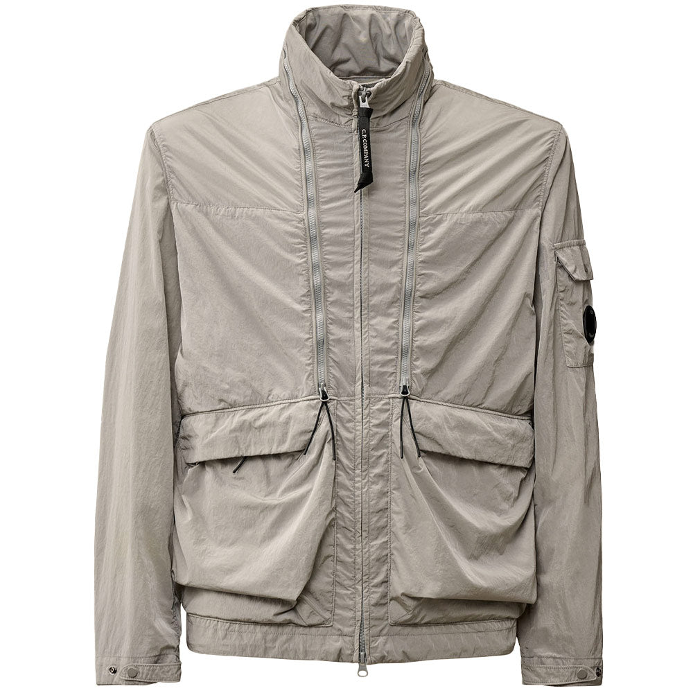 Chrome-R Zipped Jacket ' Drizzle Grey'