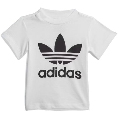 Adidas | Kid's Trefoil Shorts Tee Short Sleeve Set 'White / Black'