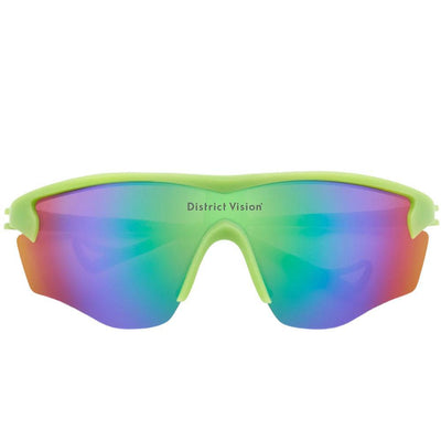 District Vision | Junya Racer Flint Sunglasses 'Mantis/D+ Opal Mirror'