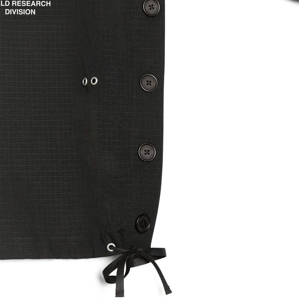 Modular Pocket Anorak In Cotton Ripstop 'Black'