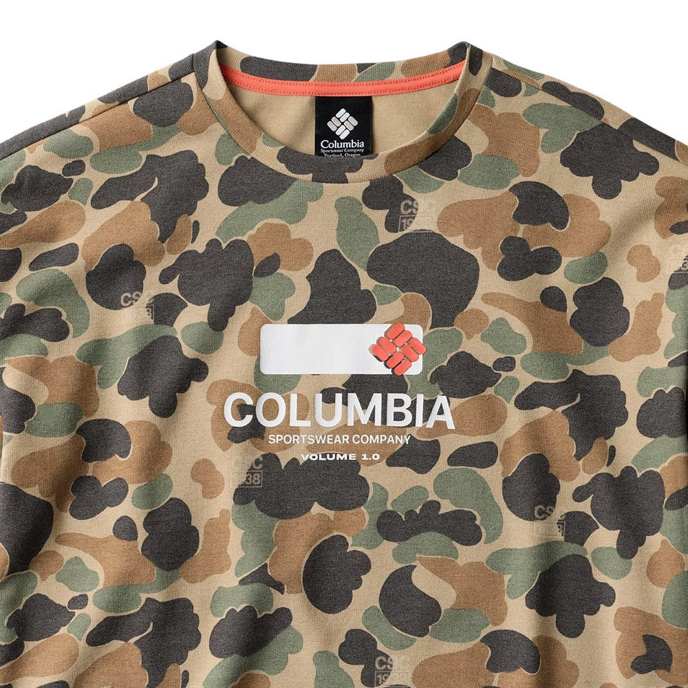 Columbia CSC 1938 Printed Long Sleeve Tee 'British Tan Duck Camo