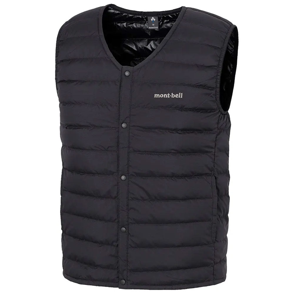 Superior Down V-Neck Vest 'Black'