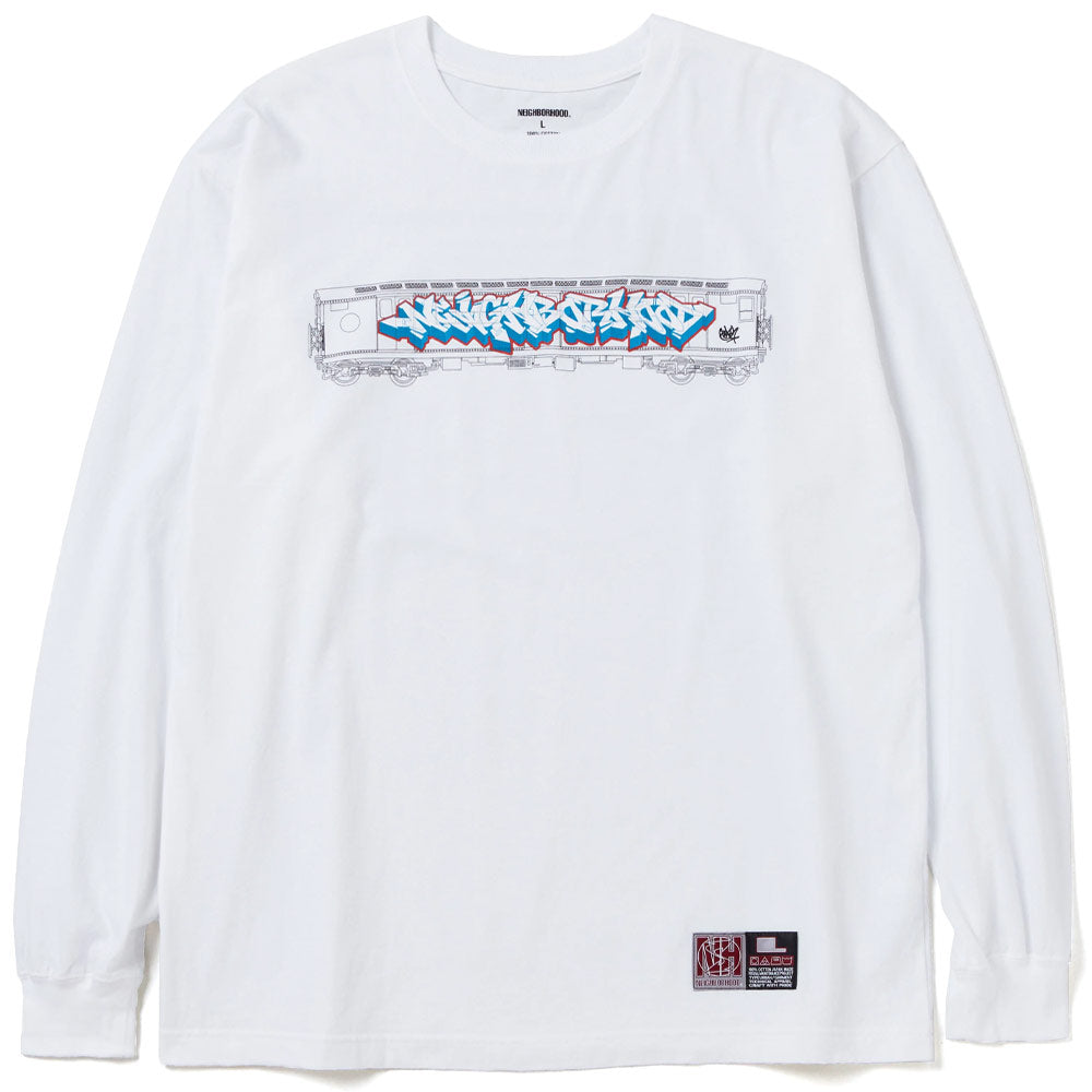 NH x SUBWARE . Tee L/S-2 'White'