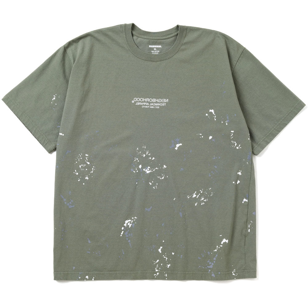 SS-14 Print T-Shirt 'Olive Drab'