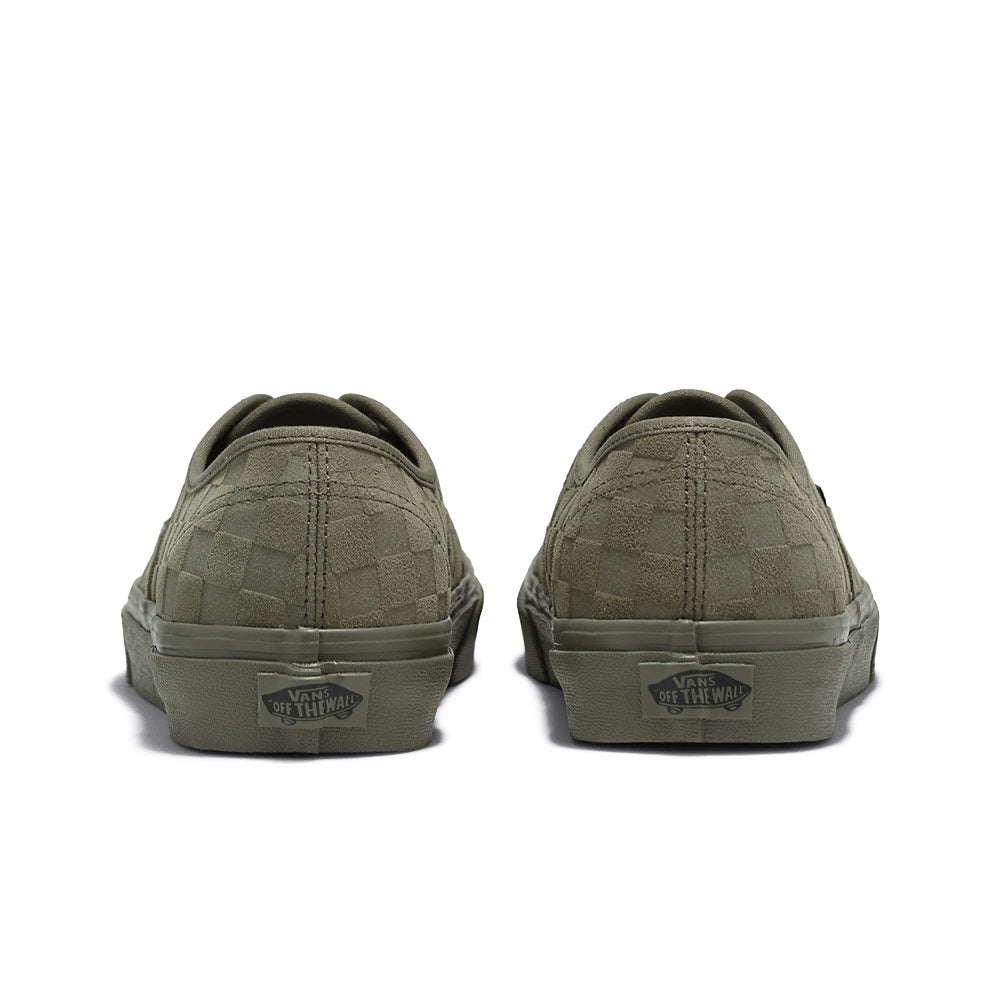 Vans | Authentic Mono Checkerboard 'Olive'