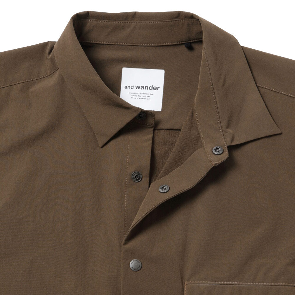 Light W Cloth Shirt 'Brown'