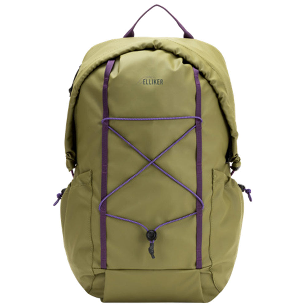 ELLIKER | Kiln Hooded Zip Top Backpack 22L 'Khaki'