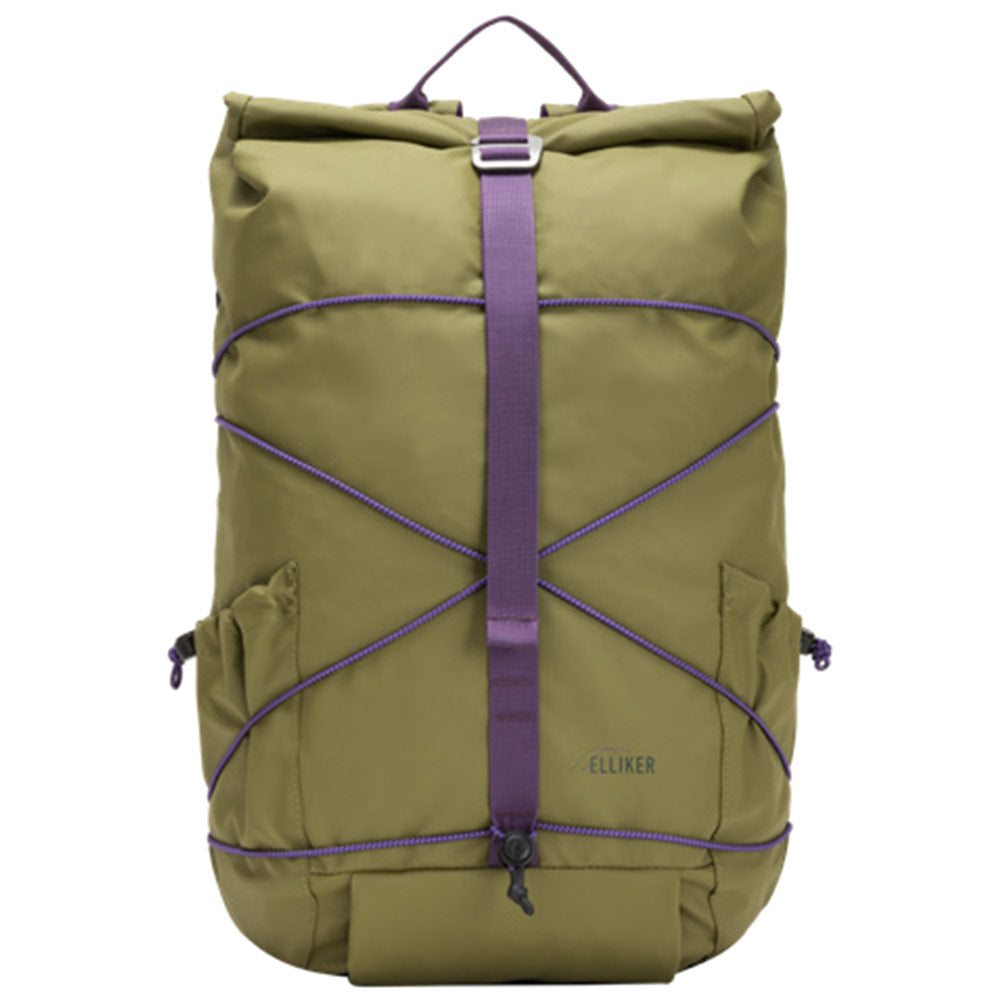 ELLIKER | Dayle Roll Top Backpack 21/25L 'Khaki'