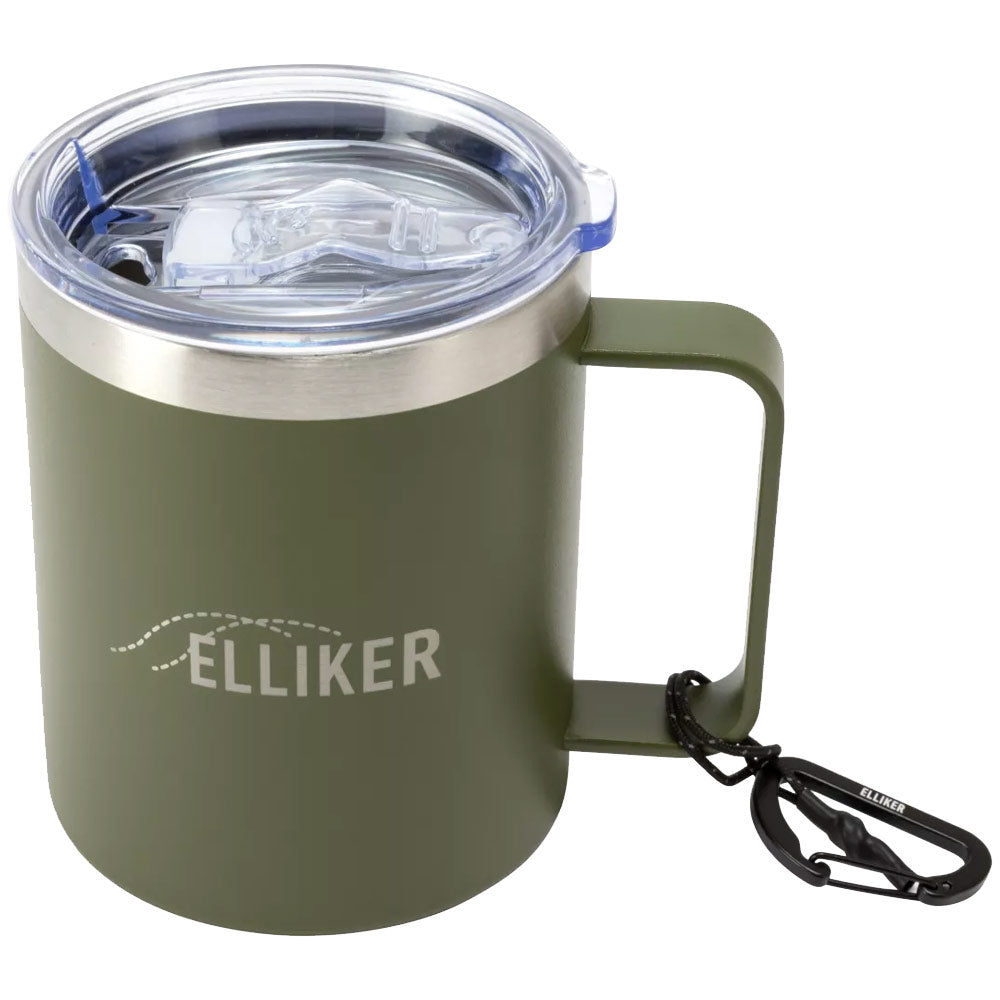 ELLIKER | Malton Vacuum Insulated Camp Mug 12oz 'Green'