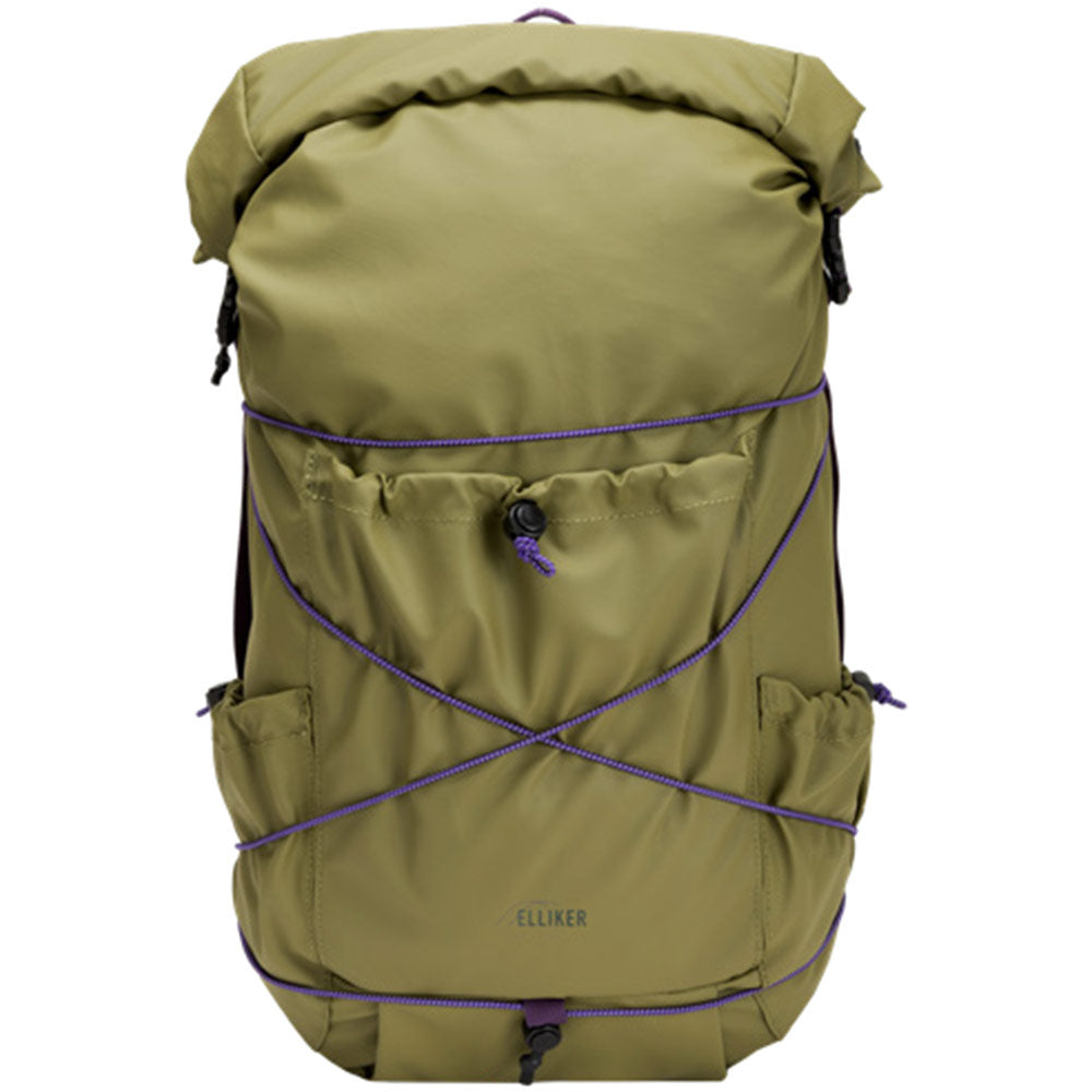 ELLIKER | Buckden Roll Top Backpack 24/35L 'Khaki'