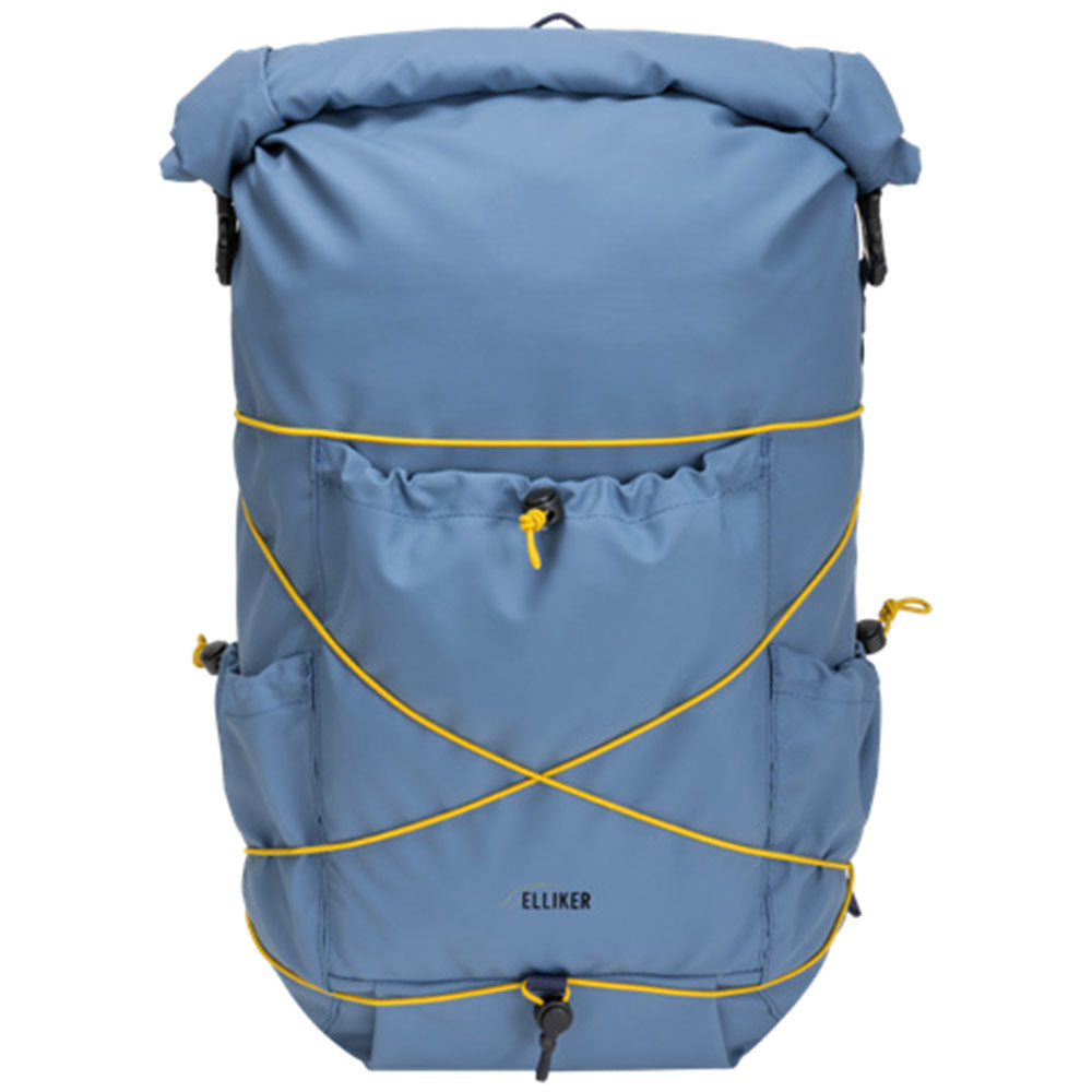 ELLIKER | Buckden Roll Top Backpack 24/35L 'Steel Blue'