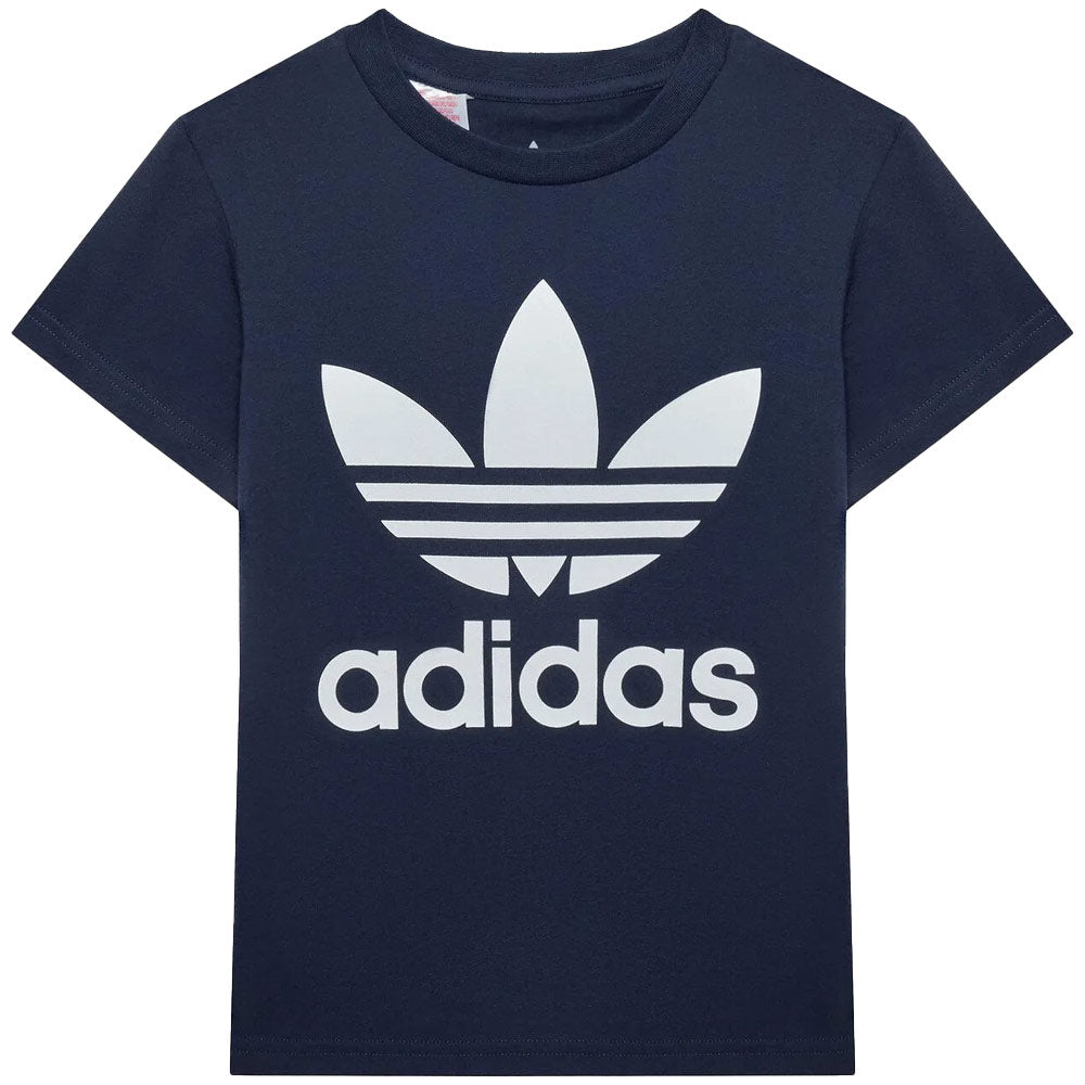 Adidas | Kid's Trefoil Tee Short Sleeve 'Night Indigo'