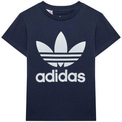 Adidas | Kid's Trefoil Tee Short Sleeve 'Night Indigo'