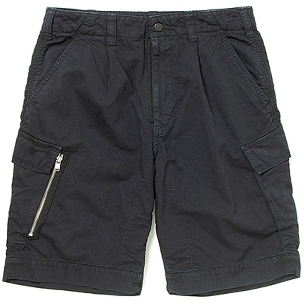 Soldier 6P Shorts Cotton German Code Cloth Overdyed 'Black'