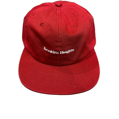 6PNL Wash Twill FB Hats 'Cardinal'