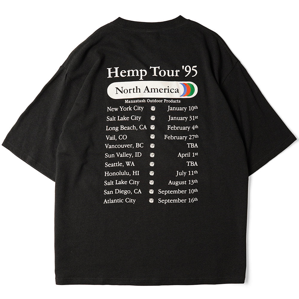Hemp T-Shirt Tour 'Black'