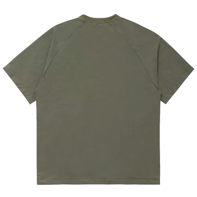 ELLIKER | Kex Short Sleeve Tech T-Shirt 'Khaki'