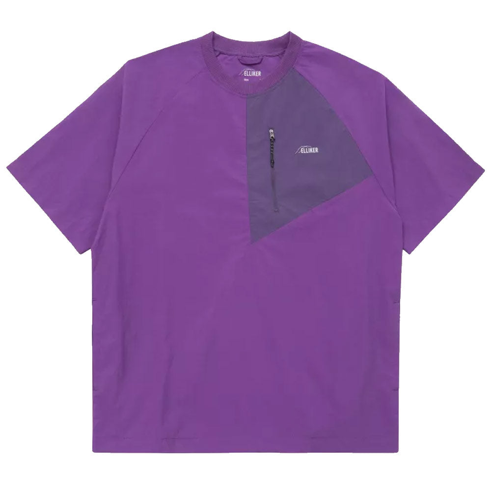 ELLIKER | Kex Short Sleeve Tech T-Shirt 'Purple'