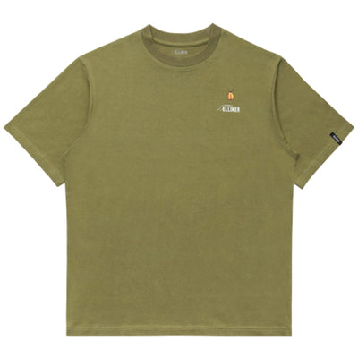 ELLIKER | Rill Bug Print Short Sleeve T-Shirt 'Khaki'