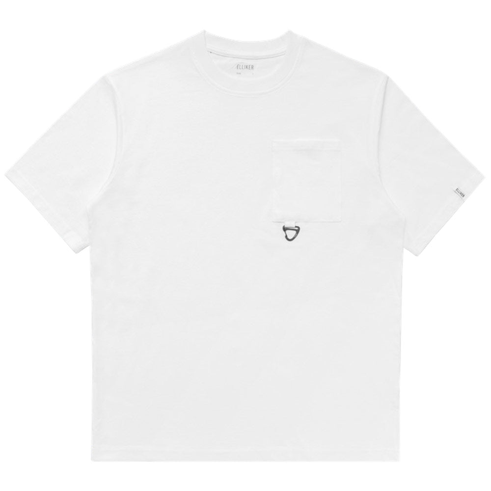 ELLIKER | Walden Short Sleeve Pocket Heavy T-Shirt 'White'